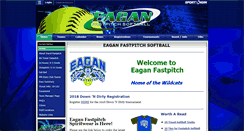 Desktop Screenshot of eaganfastpitch.org
